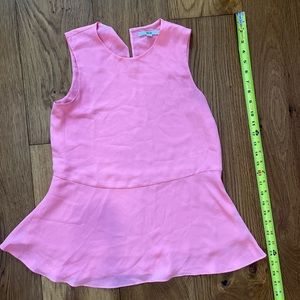 Uniqlo Size XS peplum tunic in pink
